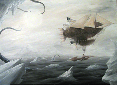 The Rescue by Myke Amend for Abney Park The Rescue (featuring Abney Park's HMS Ophelia) can be found in my store (click the Store link at the top of any page)