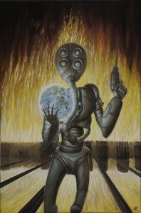 Drill Baby Drill Original Painting