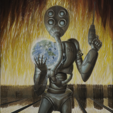 Drill Baby Drill Original Painting