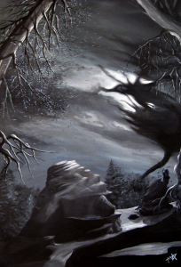 The Wait  Original Painting