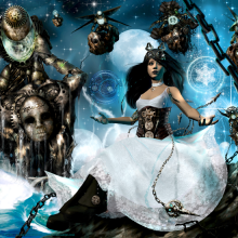 Heptameron 20×16 Limited Edition Giclee on Fine Art Paper