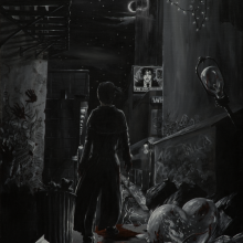 Steampunk Art: The Day You Died Limited Giclee on Canvas The Day You Died Limited Giclee on Canvas