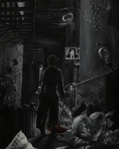 The Day You Died Limited Giclee on Canvas