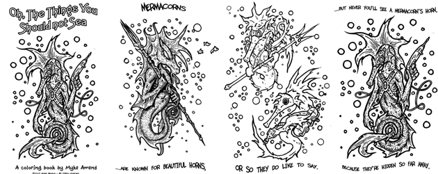 Oh the Things you Shouldn’t Sea… new coloring book