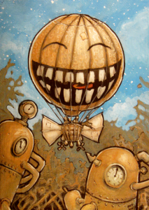 Balloon! Original Painting