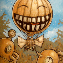 Balloon! Original Painting